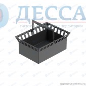 Корзина к дождеприемнику 400х400 пластиковая (2140-д)