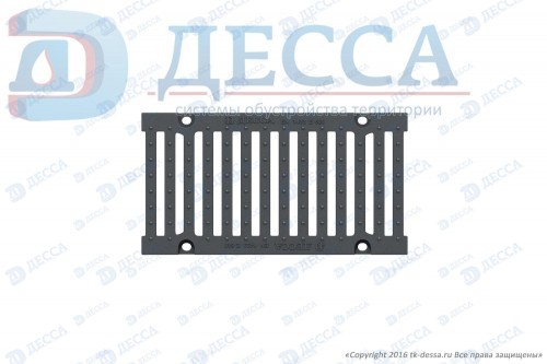 Решетка водоприемная ВЧ-50 (500х240) кл.E600 DN200 (щелевая) (022274)